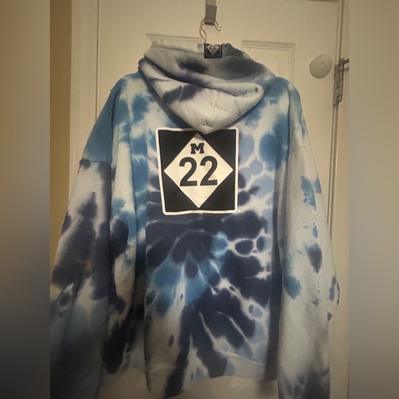 2xl M22 tie dye print sweatshirt, unisex - Picture 5 of 6